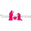 Cookie Countess Stencils Nativity Silhouettes Stencil