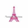 Cookie Countess Eiffel Tower Outlines Stencil