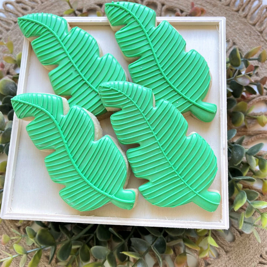 Flour Box Bakery Palm Branch Cookie Cutter 4 Flour Box Bakery Palm Branch Cookie Cutter
