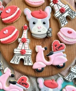 Flour Box Bakery Paris Valentine Cookie Cutter BUNDLE Cutters
