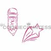 Cookie Countess Pencil And Star Stencil