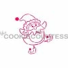 Cookie Countess Stencils Penguin Elf PYO Stencil 2 Cookie Countess Stencils Penguin Elf PYO Stencil