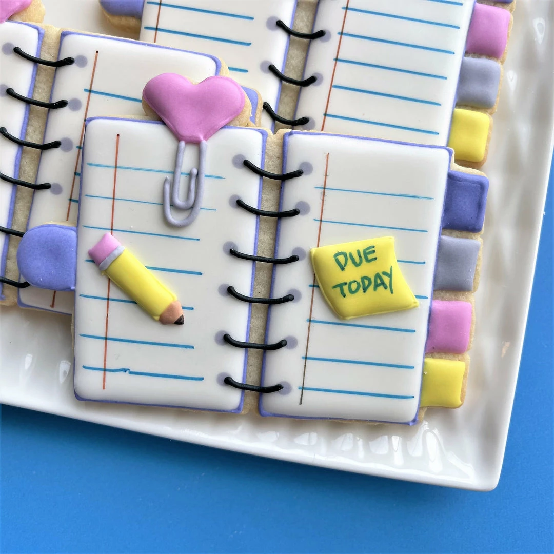 Flour Box Bakery Planner Cookie Cutter 4 Flour Box Bakery Planner Cookie Cutter