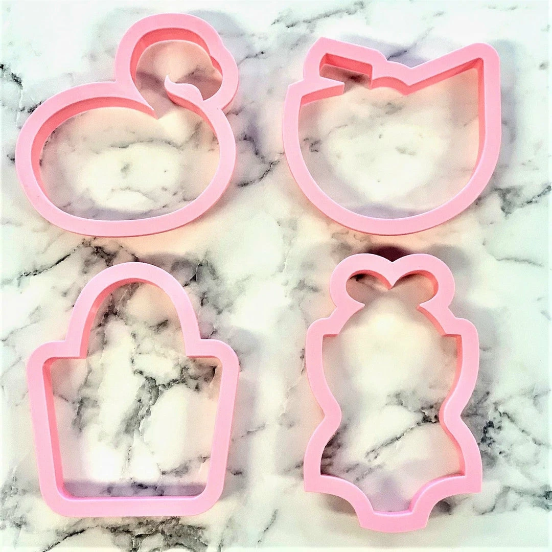 Flour Box Bakery Pool Party Cookie Cutter Set 3 Flour Box Bakery Pool Party Cookie Cutter Set