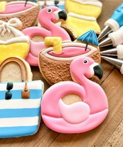 Flour Box Bakery Flamingo Floaty Cookie Cutter Cutters 8 Flour Box Bakery Flamingo Floaty Cookie Cutter Cutters