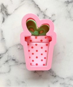 Flour Box Bakery Present With Bow Small Cookie Cutter Cutters