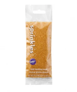 Wilton Supplies Gold Sanding Sugar SMALL Sprinkle Pouch