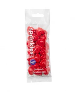 Wilton Supplies Red Jumbo Heart SMALL Sprinkle Pouch
