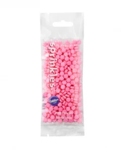 Wilton Supplies Pink Flower SMALL Sprinkle Pouch