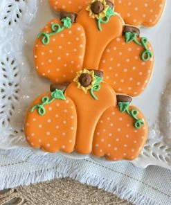 Flour Box Bakery Cutters Pumpkin Cluster Cookie Cutter