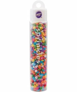 Wilton Supplies Rainbow Confetti SMALL Sprinkle Tube