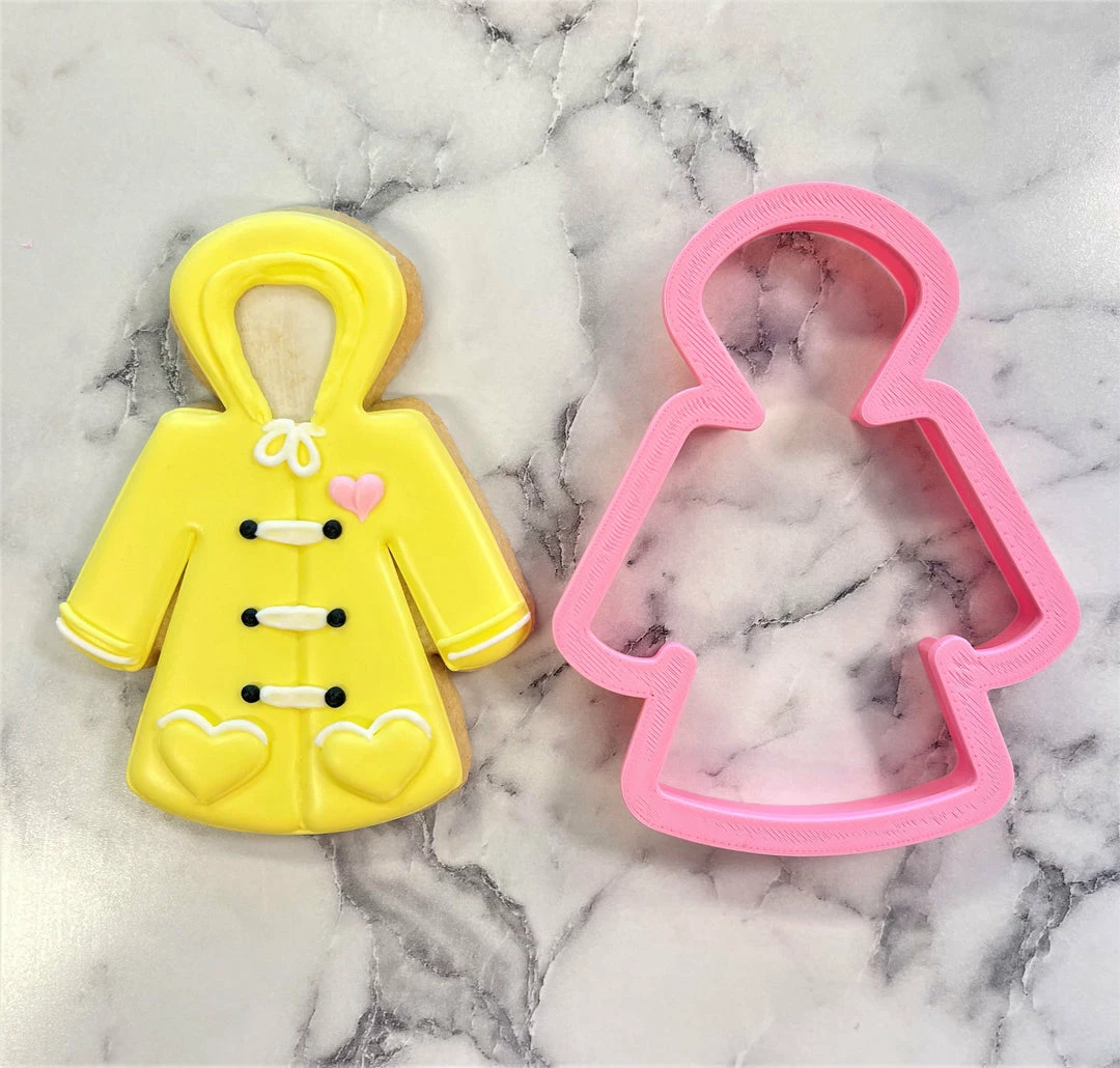 Flour Box Bakery Raincoat Cookie Cutter 3 Flour Box Bakery Raincoat Cookie Cutter