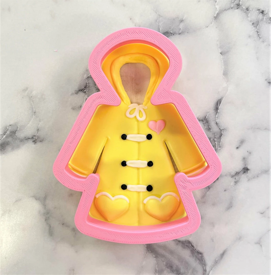 Flour Box Bakery Raincoat Cookie Cutter 4 Flour Box Bakery Raincoat Cookie Cutter