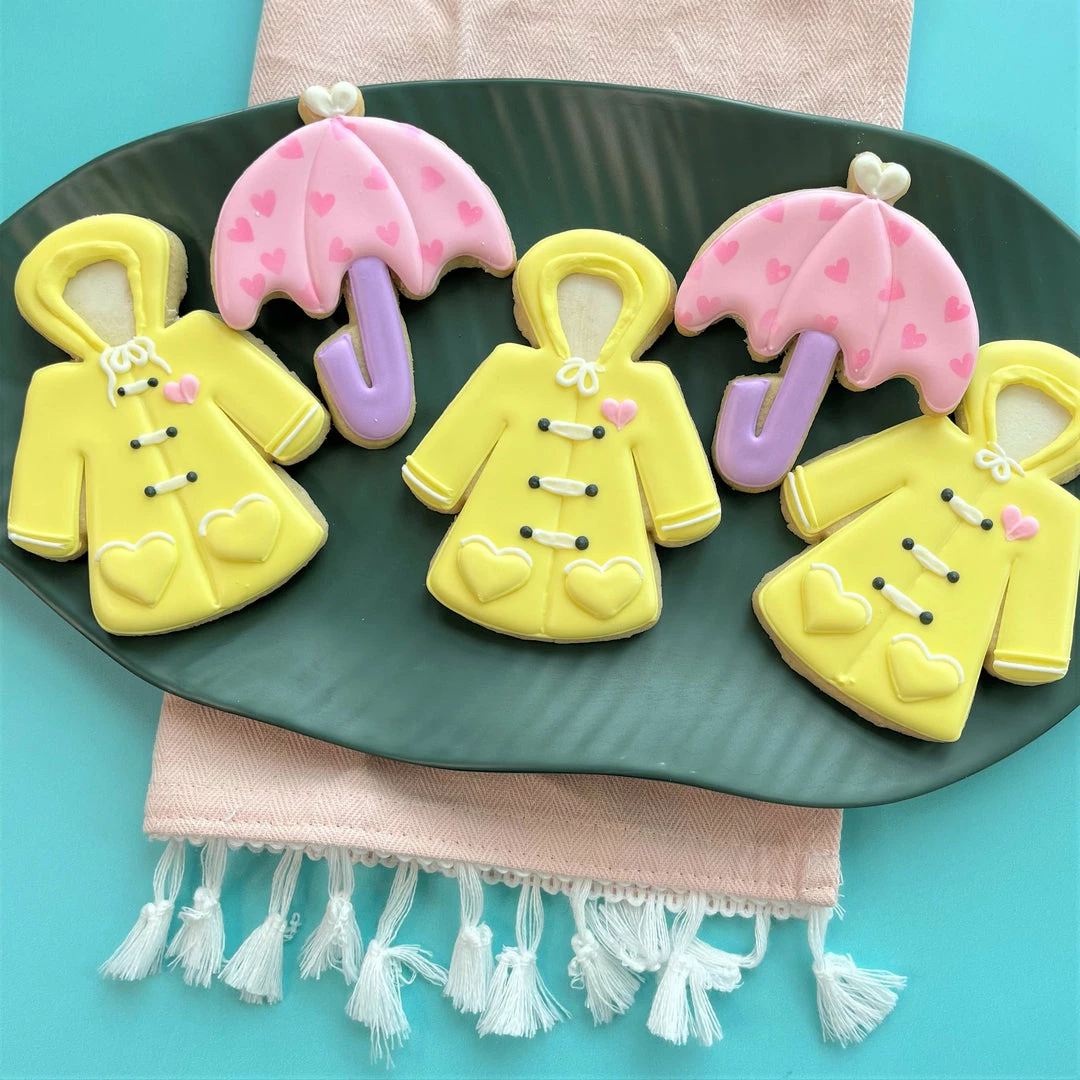 Flour Box Bakery Cutters Spring Showers Cookie Cutter Decorating Kit 8 Flour Box Bakery Cutters Spring Showers Cookie Cutter Decorating Kit