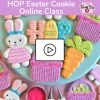 The Flour Box HOP Easter Cookie Decorating Class RECORDING With Optional Kit