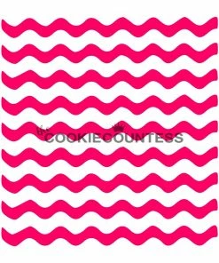 Cookie Countess Ric Rac Stencil Stencils
