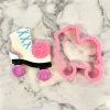Flour Box Bakery Roller Skate With Pom Pom Cookie Cutter Cutters