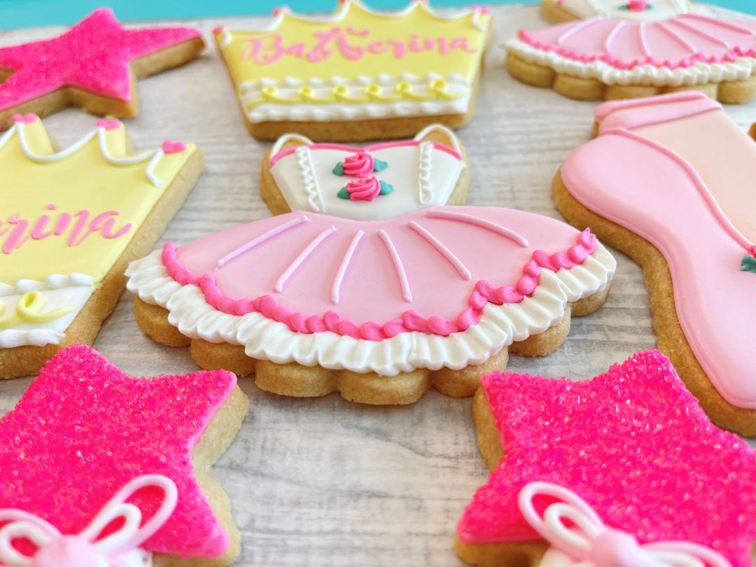 The Flour Box Ballet Cookie Decorating Kit Cutters 8 The Flour Box Ballet Cookie Decorating Kit Cutters