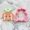 Flour Box Bakery Cutters Floral Bunny Cookie Cutter