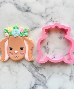 Flour Box Bakery Cutters Floral Bunny Cookie Cutter