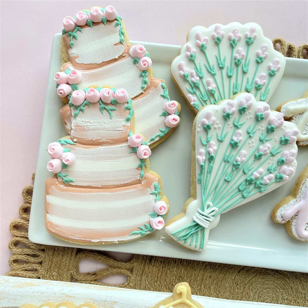 Flour Box Bakery Wedding Bouquet Cookie Cutter Cutters 8 Flour Box Bakery Wedding Bouquet Cookie Cutter Cutters