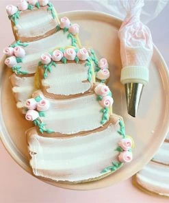 Flour Box Bakery Rustic Wedding Cake Cookie Cutter 14 Flour Box Bakery Rustic Wedding Cake Cookie Cutter