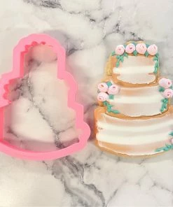 Flour Box Bakery Rustic Wedding Cake Cookie Cutter