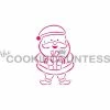 Cookie Countess Santa PYO Stencil Stencils