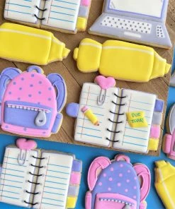 Flour Box Bakery Cutters School Supplies Cookie Cutter Set 12 Flour Box Bakery Cutters School Supplies Cookie Cutter Set