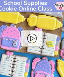 The Flour Box Classes School Supplies Online Decorating Class Recording With Optional Kit