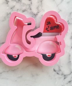 Flour Box Bakery Cutters Scooter Cookie Cutter