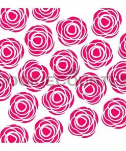 Cookie Countess Scribble Roses Stencil Stencils