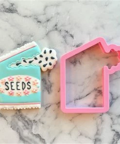 Flour Box Bakery Cutters Seed Packet Cookie Cutter