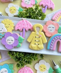 Flour Box Bakery Spring Showers Cookie Cutter BUNDLE