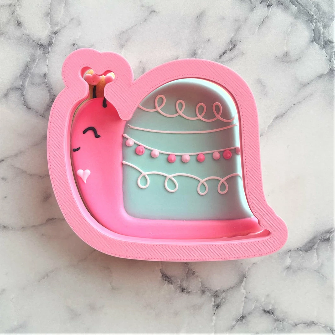 Flour Box Bakery Cutters Snail Cookie Cutter 4 Flour Box Bakery Cutters Snail Cookie Cutter