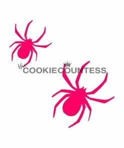 Cookie Countess Spiders Stencil