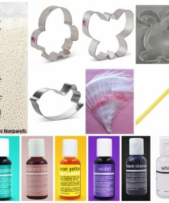 Flour Box Bakery Springtime Cookie Decorating Kit For Online Class