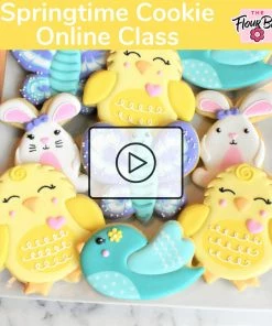 The Flour Box Classes Springtime Online Decorating Class Recording With Optional Kit