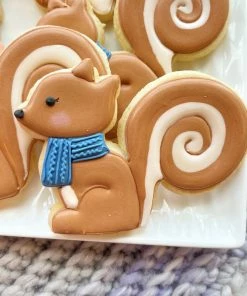 Flour Box Bakery Cutters Woodland Squirrel Cookie Cutter