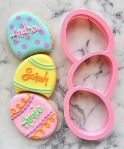 Flour Box Bakery Eggs Stacked 3-in-1 Multi-Cookie Cutter