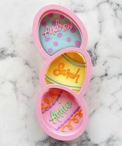 Flour Box Bakery Eggs Stacked 3-in-1 Multi-Cookie Cutter