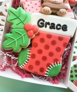 Flour Box Bakery Holly Leaves With Berries Cookie Cutter Cutters