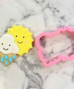 Flour Box Bakery Sun And Cloud Cookie Cutter