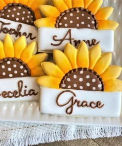 Flour Box Bakery Cutters Sunflower Plaque Cookie Cutter