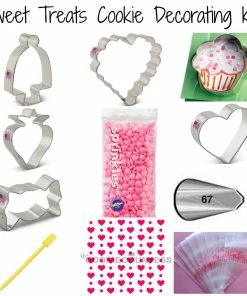 Flour Box Bakery Sweet Treats Cookie Decorating Kit Cutters