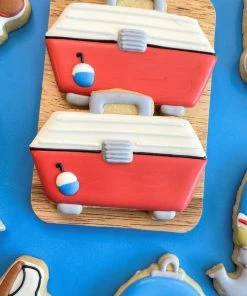 Flour Box Bakery Cutters Fishing Cookie Cutter Set