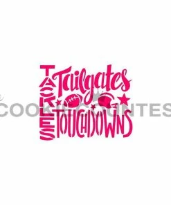 Cookie Countess Tailgates And Touchdowns Stencil Stencils