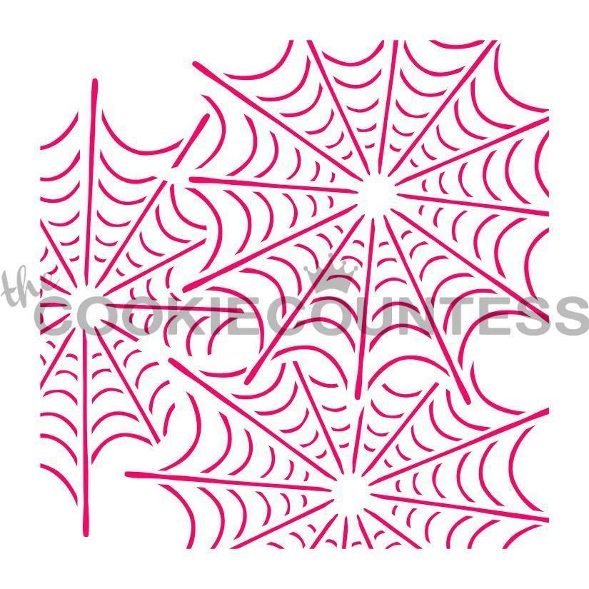 Cookie Countess Tangled Webs Stencil Stencils 3 Cookie Countess Tangled Webs Stencil Stencils