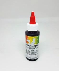 Linneas Tulip Red 2.3oz Chefmaster LIQUA-GEL Supplies