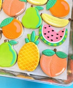 The Flour Box Tutti Frutti Cookie Decorating Kit